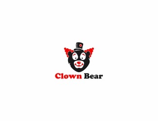 Clown Bear - projektowanie logo - konkurs graficzny